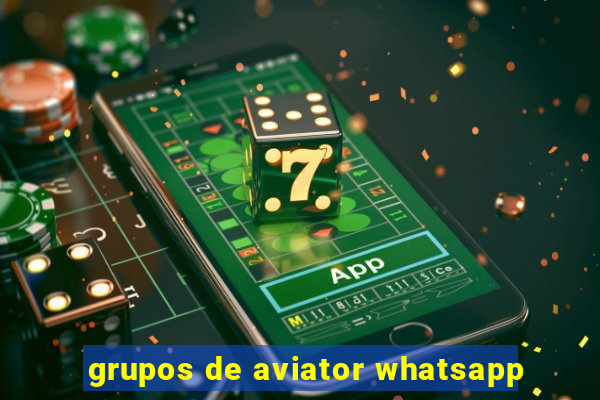 grupos de aviator whatsapp